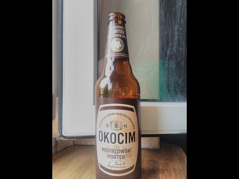 Польське пиво. Огляд пива Okocim Mistrzowski Porter
