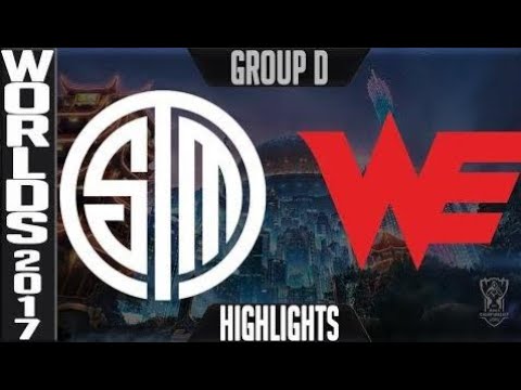 TSM vs WE Highlights S7 World Championship 2017 Group D Day 3 Game 1 - Team Solomid vs Team WE