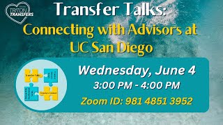 Advising at UC San Diego 6.4.25