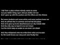 Write About Us By KING 810 Lyrics Video