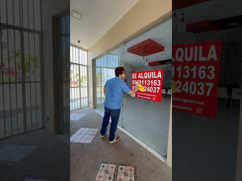 LOCAL COMERCIAL EN ALQUILER EN LA LIBERTAD, SANTA ELENA | IDEAL PARA OFICINAS O CONSULTORIOS.