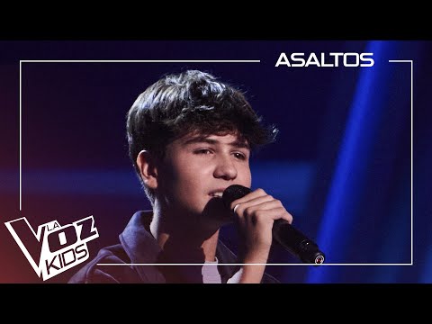 David Calvo canta "Corazón hambriento" | Asaltos | La Voz Kids 2025