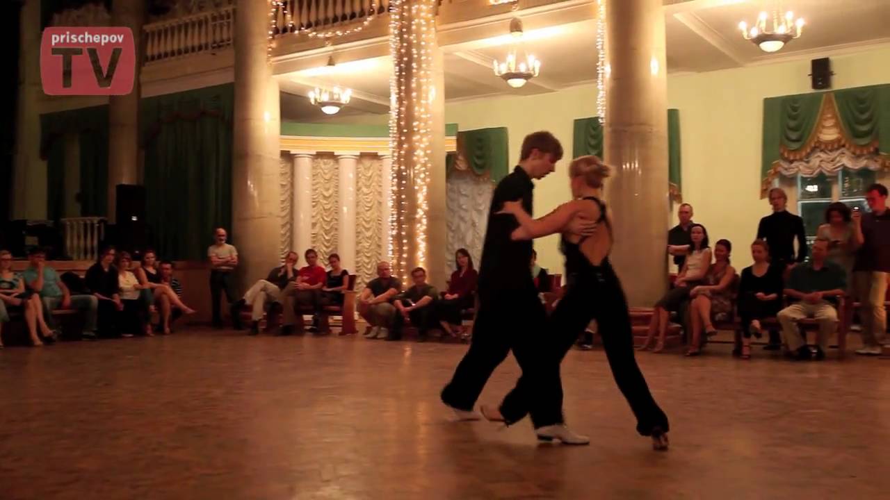 Vladimir Makhalov & Ekaterina Koptelova, Russia, Moscow, Milonga in "Ekaterina's Palace"