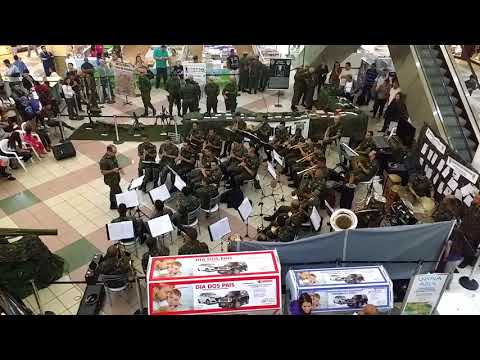 Banda do 4 BIL - Cisne Branco e Canção do Exército , Osasco Plaza Shopping