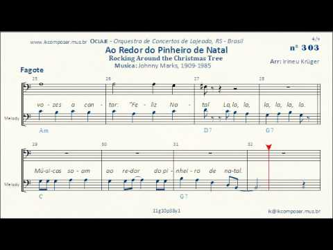 Ao Redor do Pinheiro de Natal - ( Fagote )