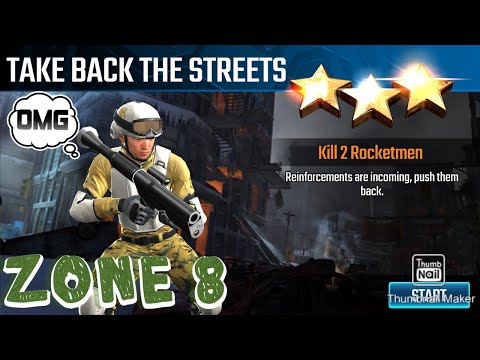 Take Back the Streets, Sniper Strike special Ops mission #27- Nuclear Winter (rifle/ zone 8)