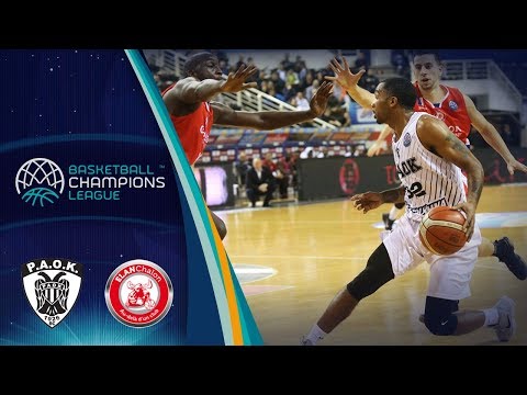 PAOK v Elan Chalon - Full Game - Basketball Champions League