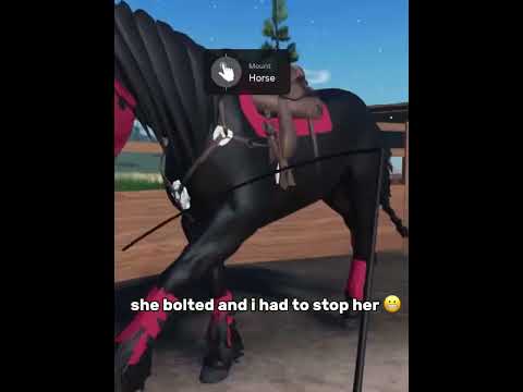 come to the barn w/ me! (after school edition) // STRIDEWAY RP // #strideway #roblox #horse #fypシ