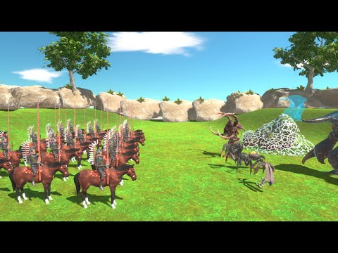 20X HUSSAR VS  EVERY UNIT | Animal Revolt Battle Simulator