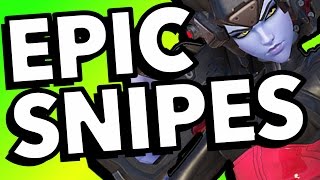 26 INSANE SNIPES - Overwatch Epic Shots Montage