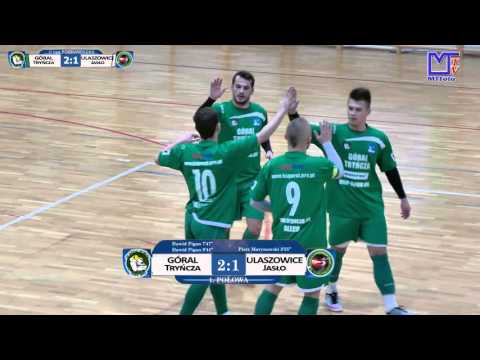Skrót meczu Futsal II liga podkarp.GÓRAL Tryńcza 7:2(2:1) ULASZOWICE Jasło 2015-12-06