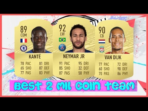 BEST 2 MILLION COIN TEAM FIFA 20 | MOST INSANE 2 MIL COIN HYBRID!