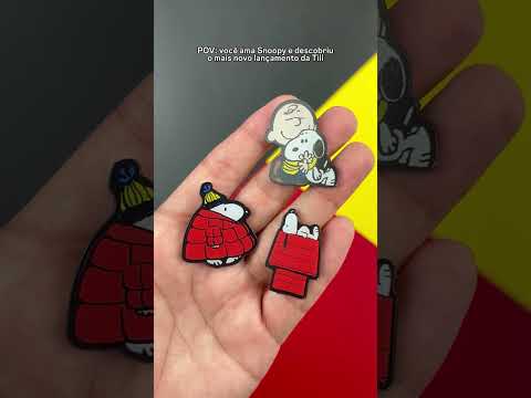 Vídeo do produto Ímãs Acrílicos Snoopy