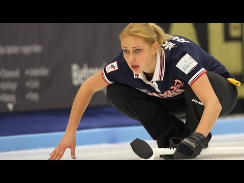 CURLING: SVK-RUS WCF World Mixed Doubles Chp 2015 - Group A