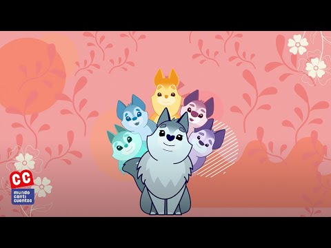 5 Lobitos Tiene La Loba, Canción Infantil - Mundo Canticuentos