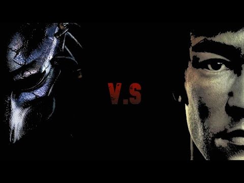 Predator VS Bruce Lee Stop Motion