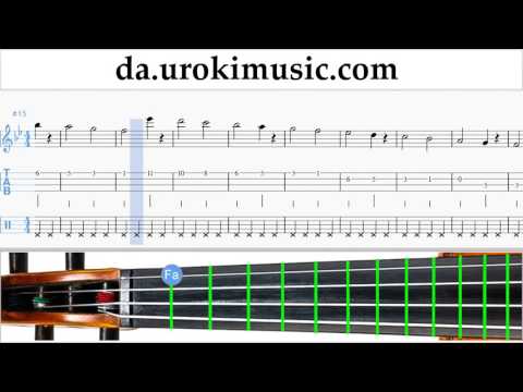 Lær At Spille Violin Lukas Graham - 7 Years Uddannelse Metode Del 1 øvelser um-i246