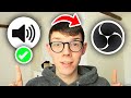 How To Fix No Audio In OBS Full Guide