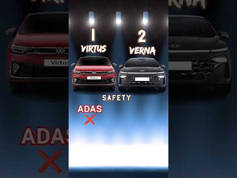 2023 Hyundai Verna Vs Volkswagen Virtus GT 🔥 | #shorts #viral