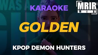 Download lagu Kpop Demon Hunters - GOLDEN KARAOKE Instrumental With Lyrics mp3