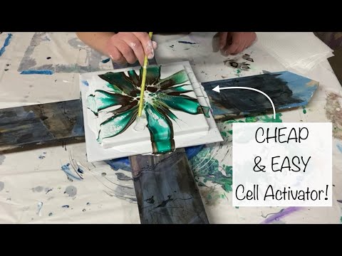 A SheleeArt “Bloom” With NO Australian Floetrol!