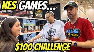 Can He Find Me NES Games For $100?! @thetechbuzz
