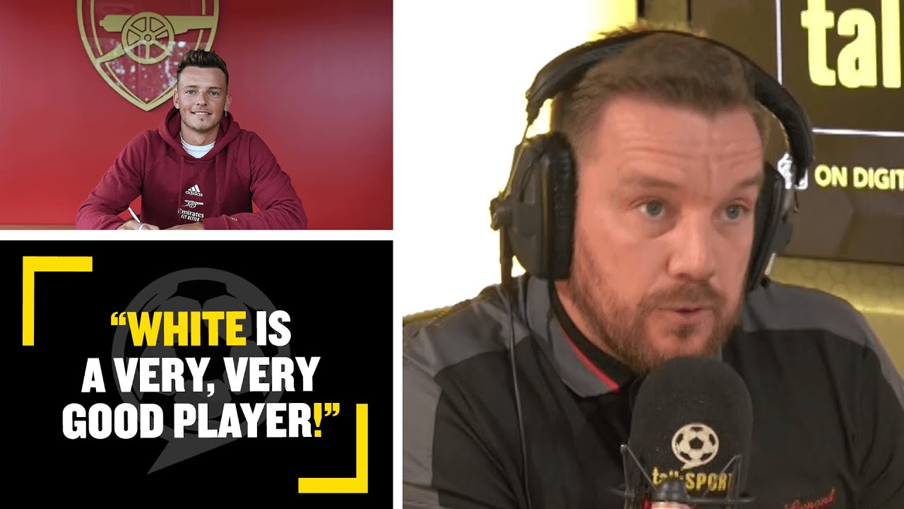"WHITE IS A VERY GOOD PLAYER!" Jamie O'Hara is impressed by Arsenal's new signing Ben White!