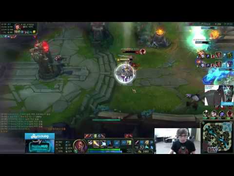 Sneaky - Lucian QUADRAKILL - Patch 6.8 Ranked