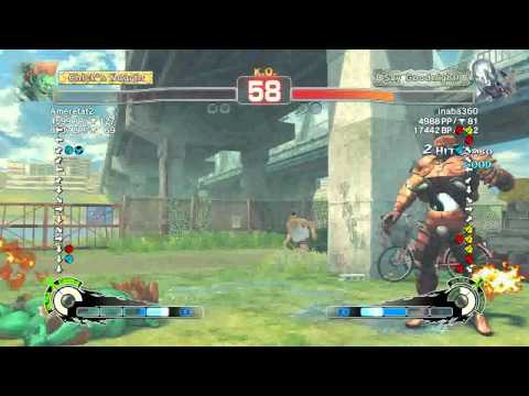 SSF4 AE Blanka (Ameretat2) vs Seth (inaba360) Japanese Ranking Match