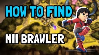 Smash Bros Ultimate - How To Find Mii Brawler In World Of Light (FAST GUIDE!)