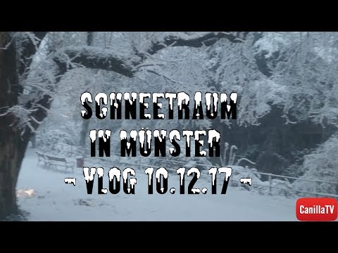 Schneetraum in Münster - Vlog 10.12.17 - CVlog