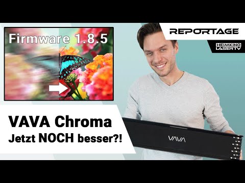 VAVA Chroma 4K LaserTV jetzt noch viel besser! Update 1.8.5 zur Perfektion