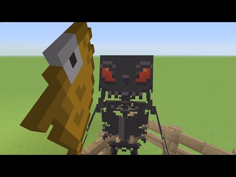 Wither Skeleton in All Texture Packs! | BigB Minecraft Xbox360/PS3 TU19