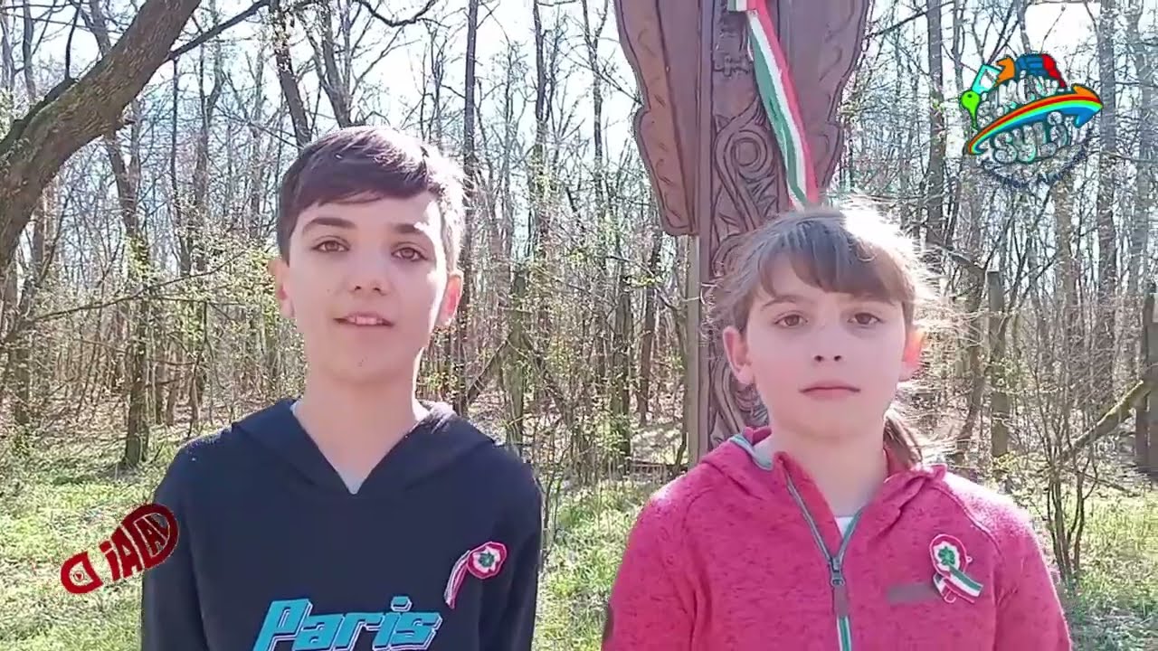 Isaszegen március idusán 2024. Az 5.b látogatása az isaszegi csata emlékhelyén.