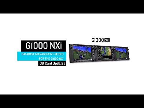 Managing Databases for the G1000 NXi: SD Card Updates