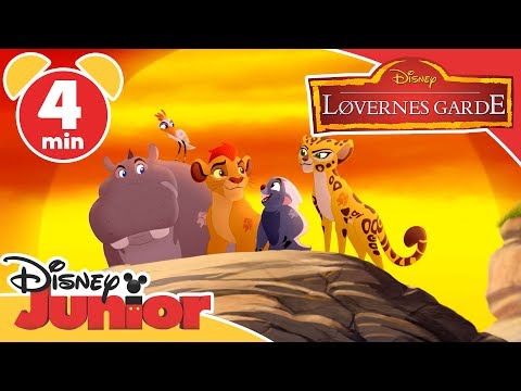 Løvernes Garde | Lær dyrenes navne! 🦁- Disney Junior Danmark