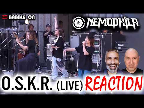 NEMOPHILA - O.S.K.R. (Live at NAONのYAON, 2024) reaction by Indie Filmmakers 🔥🔥🔥😁🔥🔥🔥 #banger #metal