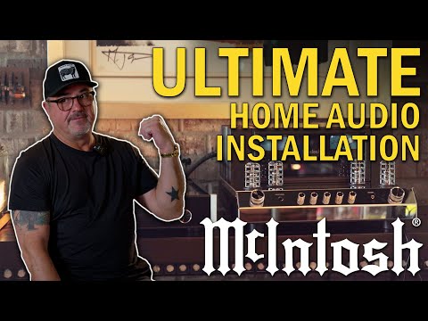 An Audiophile's DREAM SYSTEM: McIntosh Home Audio Installation | @mcintoshlabs