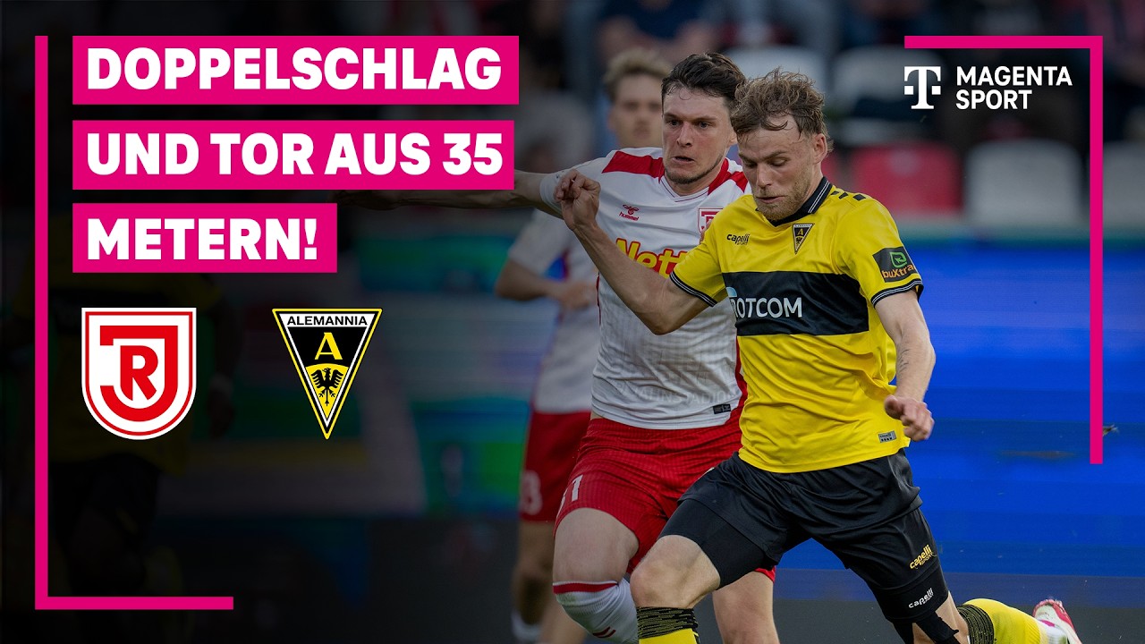 SSV Jahn Regensburg vs Alemannia Aachen Highlights