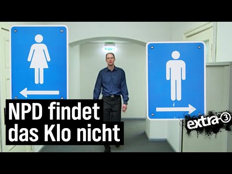 Die NPD findet das Klo nicht (2008) | extra 3 | NDR