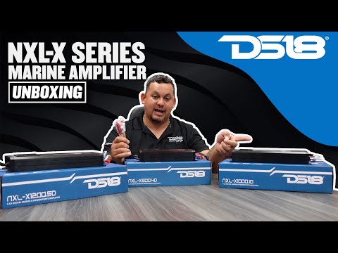 Ds18 NXL X SERIES (Unboxing) Marine Amplifier