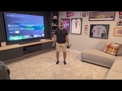 Dumbbell Deadlifts for golfers