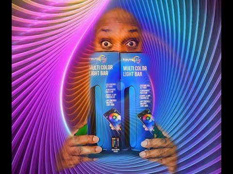 Unboxing the Tzumi Led Multi Color Light Bar #tzumi
