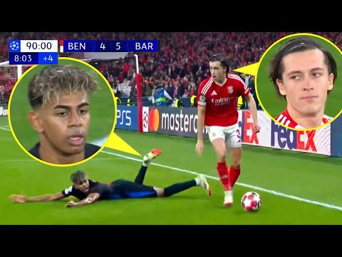 Alvaro Carreras vs Lamine Yamal | CHAMPIONS LEAGUE DUEL ⭐️