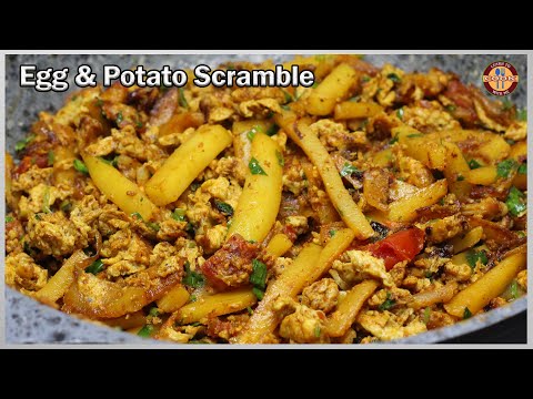 EGG AND POTATO BREAKFAST SCRAMBLED | 😱 You will love this recipe 🤤