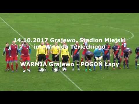 14.10.2017 SALTEX IV Liga WARMIA Grajewo - POGOŃ Łapy