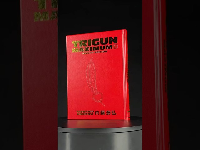 Vídeo relacionado con Trigun Maximum Deluxe Edition Series 5-Book Collection Set (Vol.1 to Vol.5) by Yasuhiro Nightow - Sequel to the Classic Action Sci-Fi Manga Trigun