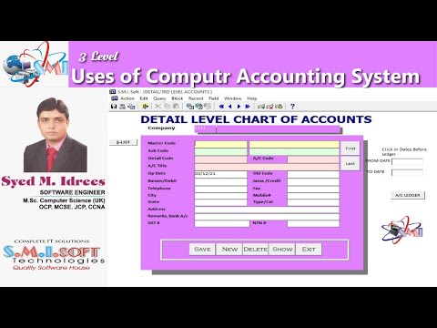 SMI SOFT Financial Accounting Software 3-Level 2022 Built Oracle 10g (Cash/Bank/Journal Vouchers)