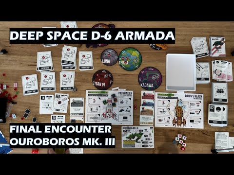 Deep Space D-6 Armada Final Encounter Play Through Boss Battle