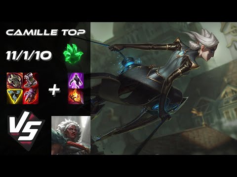 TOP Camille vs Ambessa - EU Challenger Patch 25.S1.6